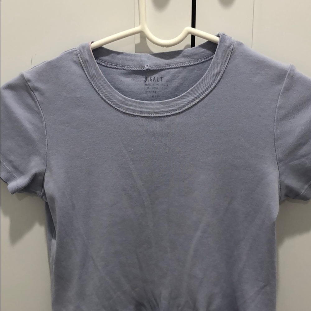 Brandy Melville Light Blue Tee
